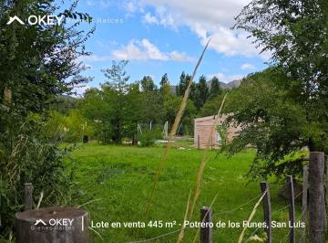 Terreno , Potrero de los Funes · Lote de 445 m² en Potrero de Los Funes, Oportunidad