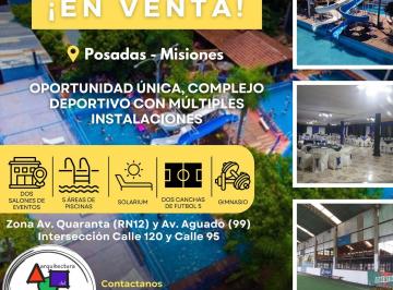 Local comercial de 8 ambientes, Posadas · Complejo Deportivo y Social en Venta