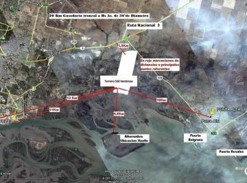 Terreno , Coronel Rosales · 700 Hectáreas Bahía Blanca Para Puerto – Punta Alta C/financiación
