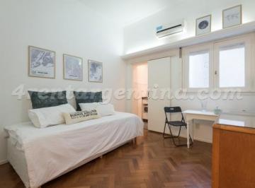 Departamento de 1 ambiente, Recoleta · Studio Para 2 Personas en Alquiler Temporario en Recoleta