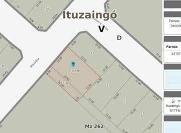 Terreno de 3 ambientes, Ituzaingó · Lote en Venta en Ituzaingo Norte