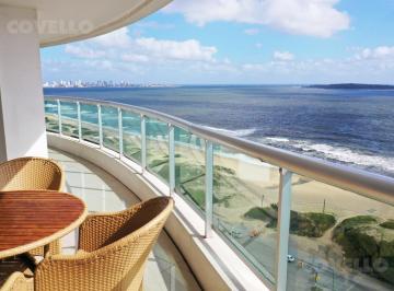 Departamento · 144m² · 4 Ambientes · 1 Cochera · Departamento 3 Dorm. en Venta y Alquiler Aquarela Playa Mansa Punta del Este
