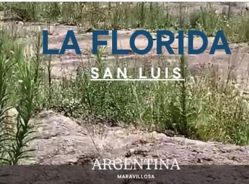 Campo , La Florida · Fracción en La Florida, Prov. de San Luis. 1 de 31500 m² y Otra de 54400 m²