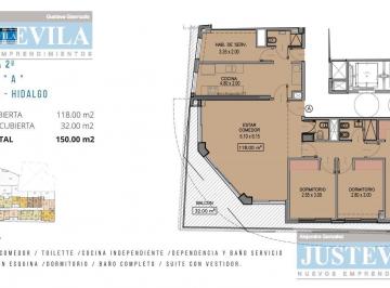 Departamento · 117m² · 4 Ambientes · 4 Ambientes a Estrenar en Esquina - Marzo 27 - Amenities en Espectacular Torre