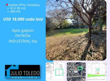 Terreno , Córdoba · Estacion Flores: a m Circunvalacion Vendo 2 Lotes de 250 m² c/u