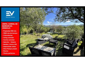 Casa · 350m² · 20 Ambientes · 4 Cocheras · Venta. Corral de Barrancas. Magnifica Propiedad con Hermosas Vistas. Desarrollada en un Solo Nivel