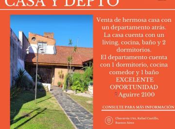 Casa de 4 ambientes, La Matanza · Gran Propiedad en Aguirre 2434, Rafael Castillo