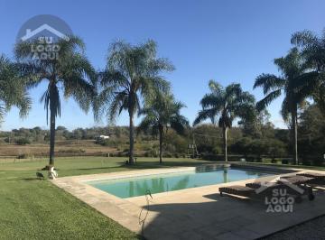 Casa · 250m² · 6 Ambientes · 5 Cocheras · Chacra en Lima, Zarate - Casa - Zona Norte - Chacra en Venta - Campo - Club de Chacras