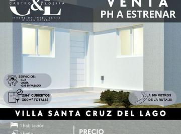 PH · 25m² · 2 Ambientes · PH de 1 Dor en Villa Santa Cruz del Lago a Estrenar