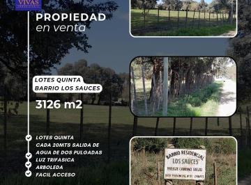 Terreno , Zárate · Lote Quinta, en Barrio Los Sauces