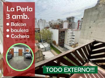 Departamento de 3 ambientes, Mar del Plata · Todo Externo - Cochera - Baulera