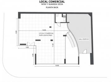 Local comercial · 280m² · 2 Ambientes · Almagro Preventa Espectacular Local en Esquina 280 m² Doble Apto Todo Destino Estrenar