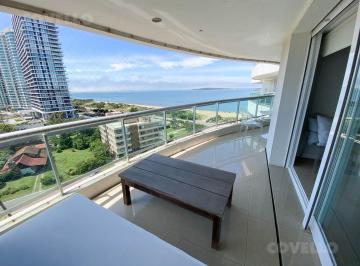 Departamento · 130m² · 3 Ambientes · 1 Cochera · Venta Apartamento en Torre Aquarela Frente Al Mar, 2 Dorm. Mas Dependencia!