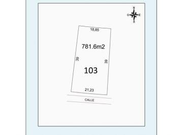 Plancheta · Terreno en Venta en Barrio Náutico Naudir