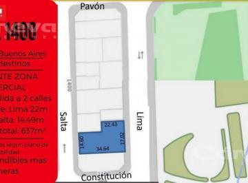Terreno · 1581m² · 45 Dormitorios · Terreno - Constitución