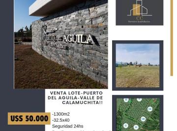 Terreno , Potrero de Garay · Venta de Lote en Puerto del Aguila, Valle de Calamuchita!