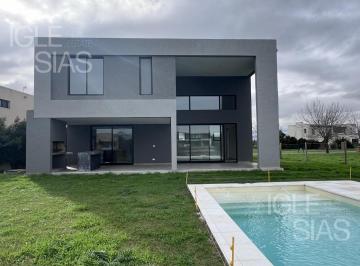 contrafrente · Casa Al Lago en Venta Barrio San Matias Area 5, Escobar
