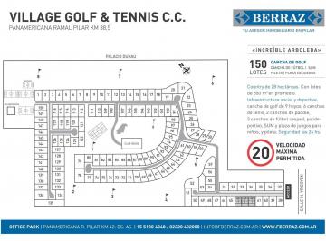 Casa · 317m² · 5 Ambientes · 2 Cocheras · Casa Venta 5 Ambientes en Village Golf & Tennis Cc Pilar Lote de 798 m²