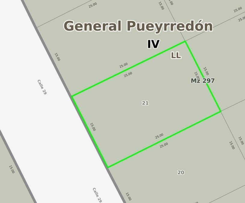 Lote de 15x25 en El Marquesado