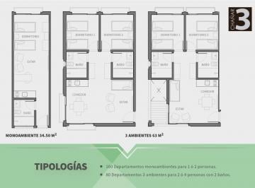 Departamento · 36m² · 2 Ambientes · Departamento en Chañar - Vaca Muerta