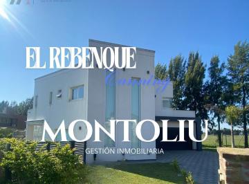 Casa · 254ha · 6 Ambientes · 2 Cocheras · Venta Casa en El Rebenque
