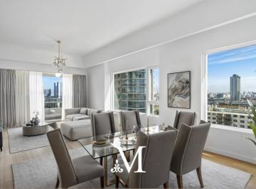 Departamento · 152m² · 3 Ambientes · 1 Cochera · Torre Alvear Departamento de 3 Ambientes con Dependencia en Puerto Madero con Balcon Piso Alto