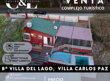 Hotel · 180m² · 8 Ambientes · Venta Complejo Turístico a m del Río - Villa del Lago, Carlos Paz