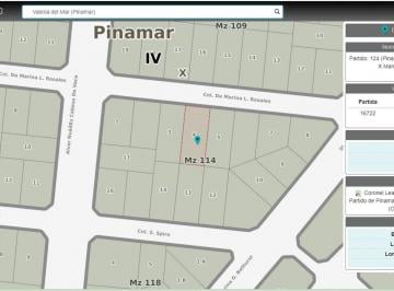 Terreno · 525m² · Lote en Venta Valeria del Mar