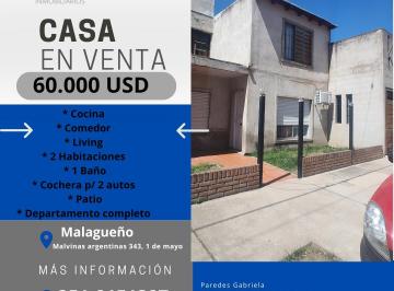 Casa de 4 ambientes, Malagueño · Casa en Malagueño