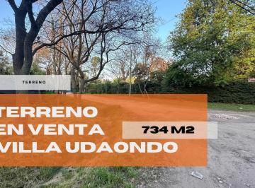 Terreno · 734m² · 1 Ambiente · Terreno de 734 m² en Venta en Villa Udaondo
