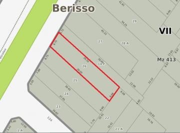 Terreno , Berisso · !oportunidad de Inversion Para Desarrolladores! Lote en Venta