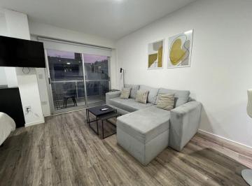 Departamento de 2 ambientes, Almagro · Acogedor Depto. Monoambiente Amueblado C/balcon, Edif. con Solarium y Parrila