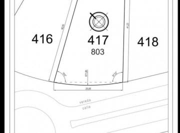 Terreno · 83m² · Venta Lote Costa Esmeralda - Ecuestre 417