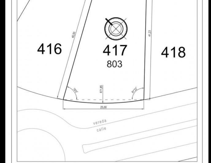 Terreno · 83m²
