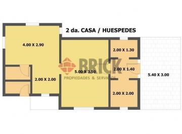 Quinta vacacional · 200m² · 5 Ambientes · 4 Cocheras · Casa Quinta - General Rodriguez