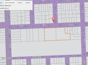 Terreno · 4885m² · Alquiler o Venta Ideal Canchas de Futbol / Venta Loteo 4900 m²