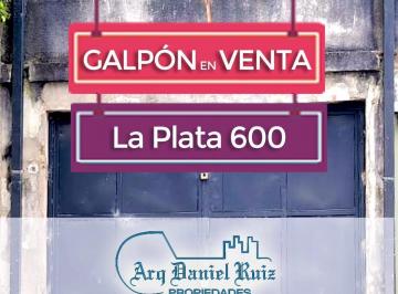 Bodega-Galpón · 1m² · 3 Ambientes · Galpón en Venta en La Plata 600