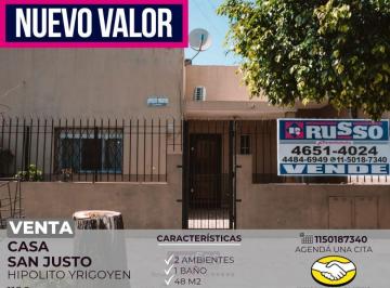 RUS-RUS-9915_2 · Venta Casa 2 Ambientes San Justo
