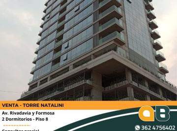 Departamento de 3 ambientes, Resistencia · Se Vende Departamento de 2 Dorm. en Torre Natalini