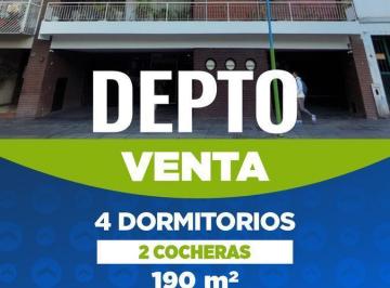 Departamento · 173m² · 8 Ambientes · 2 Cocheras · Departamento en Venta/barrio Norte/4 Dorm./2 Cocheras
