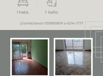 Departamento de 2 ambientes, Almirante Brown · Alquiler de Departamento en Burzaco: 2 Amb1er Piso S/av. H. irigoyen. Sin Expensas.