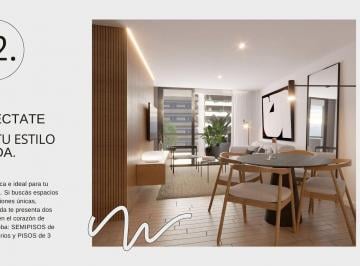 Departamento · 55m² · 2 Ambientes · Departamento de 1 Dormitorio Corazón de Nueva Córdoba