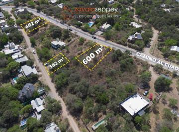 Terreno · 400m² · Lotes en Venta Sobre El Camino Al Cuadrado - Rio Ceballos - Desde Los 400 m² a 600 m²