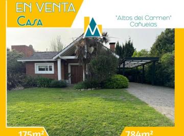 Casa · 175m² · 5 Ambientes · 2 Cocheras · Casa en Venta en Cañuelas