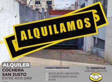 RUS-RUS-9925_2 · Alquiler Cochera Torres Gemelas San Justo