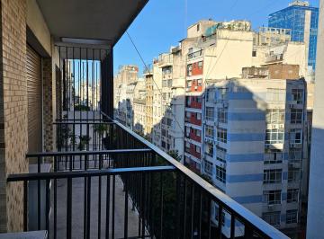 Oficina comercial de 2 ambientes, Tribunales · 2 Ambientes Al Frente con Balcón - Luminoso - Piso Alto