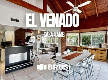 Casa · 175m² · 4 Ambientes · 1 Cochera · Casa en Venta en Una Planta en Country Club El Venado
