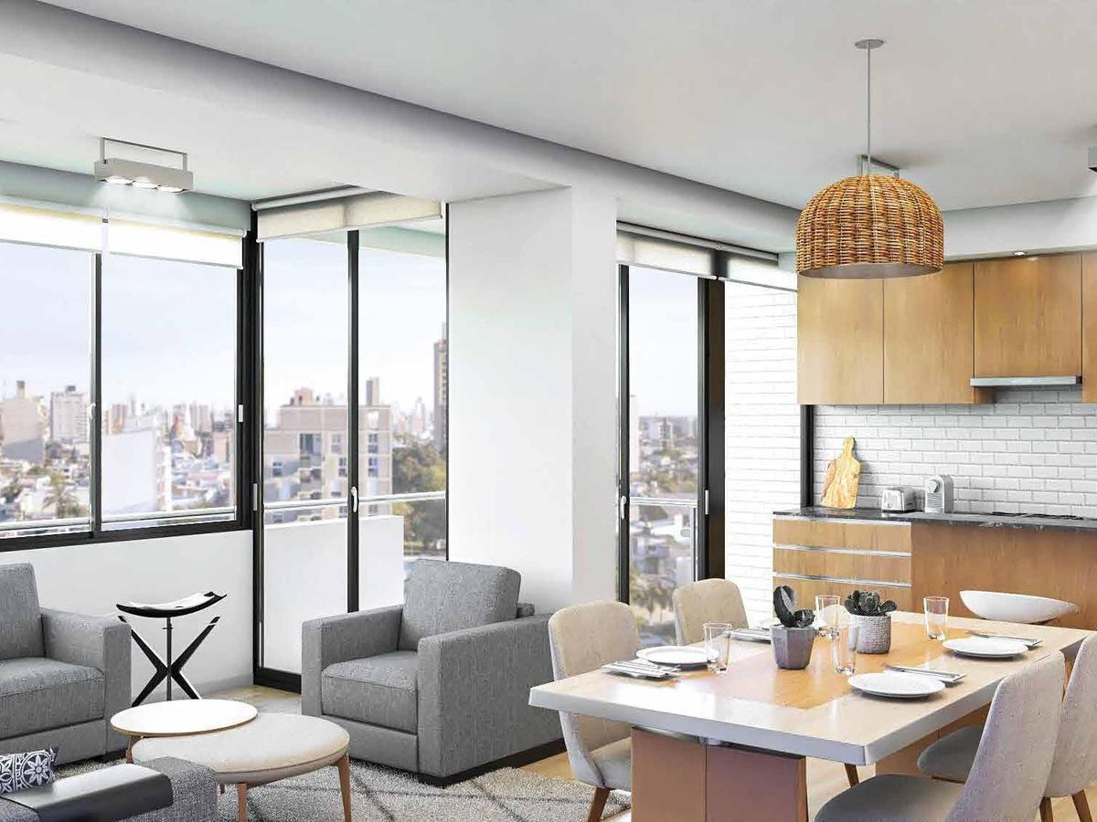 Depto 1 amb, 45m² en Güemes con amenities y posibilidad de cochera