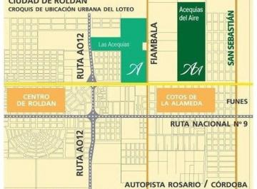 Terreno , Roldán · Terreno Acequias del Aire Roldan