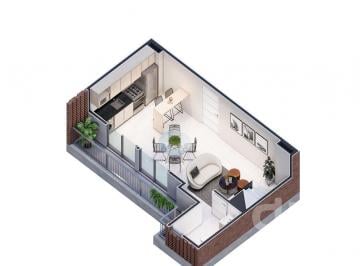 Departamento · 48m² · 2 Ambientes · Departamento - Nueva Cordoba